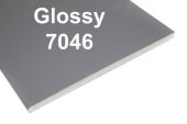 hazy grey soffit RAL 7046 plastic soffit