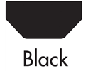 black square line guttering