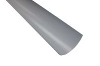 grey gray half round polypipe gutters