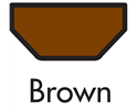 brown square plastic floplast gutters