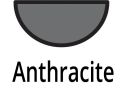 7016 half round anthracite gutters