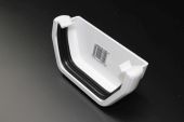 White Square External Stopend (floplast)