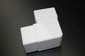 White Square 92.5 deg Bend (floplast)