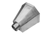 Standard Conical Hopper - 63mm Spigot (mill)