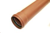 3mt x 110mm Socketed Drainage Pipe (floplast)