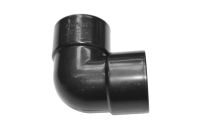 40mm x 90 Deg Knuckle Bend ABS (black)