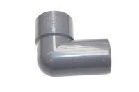 40mm x 90 Deg Conversion Bend ABS (grey)