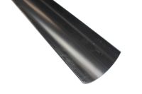 4 Metre Half Round Gutter (black)