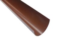 4 Metre Gutter Polyflow (brown)