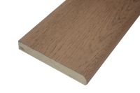 3.6 metre Bullnose Decking Edge Plank (Golden Oak)