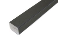 25mm x 20mm Rectangle (smooth black)