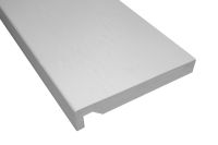 2 x 225mm Maxi Fascia Boards (white woodgrain)