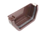 Brown Square External Stopend (floplast)