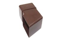 Brown 65mm Square Shoe (floplast)