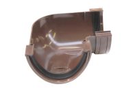 90 Deg Angle Polyflow (brown)