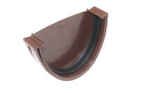 External Stop End Polyflow (brown)