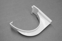 White Hi-Cap Deepflow Gutter Bracket (floplast)