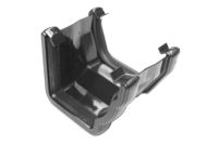 Right Hand Adaptor to Square Gutter (niagara black)