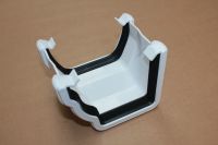 Left Hand Adaptor to Square Gutter (niagara white)