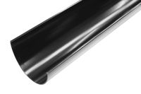 4 Metre Xtraflow Gutter (black floplast)