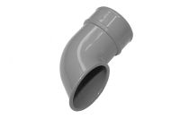 Grey 68mm Round Pipe Shoe (floplast)