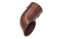 Brown 68mm Round Pipe Shoe (floplast)