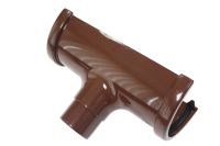 Brown Hi-Cap Deepflow 68mm Running Outlet (floplast)