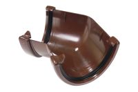 Brown Hi-Cap Deepflow 135 Deg Gutter Angle (floplast)