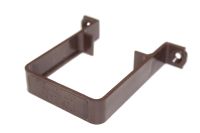 Stand off Pipe Clip (rustic brown)