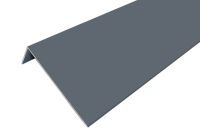 150mm x 50mm Aluminium Angle Trim (blue grey)