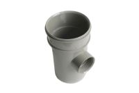 50mm Single Socket Single Boss Pipe (olive grey polypipe)