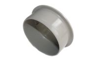 110mm Socket Plug (olive grey polypipe)