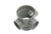 110mm Short Boss Pipe (olive grey floplast)