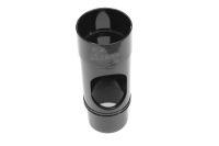 Black 68mm Round Access Pipe (floplast)