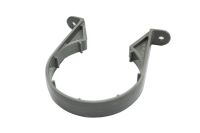 82mm Standard Pipe Clip (solvent grey)