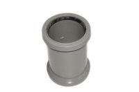 82mm Double Socket Connector (solvent grey)
