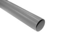 Grey 68mm Round Floplast Pipe (4 metre)
