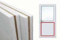 1500mm x 1500mm Reinforced White Door Panel (28mm Thick)