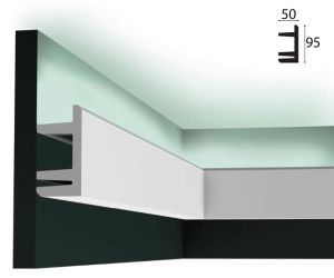50mm x 95mm Uplighter Profile (2 metre)