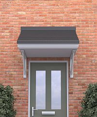 Matlock Pitched Canopy - Grey