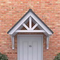 Bakewell Spoked Canopy - Grey