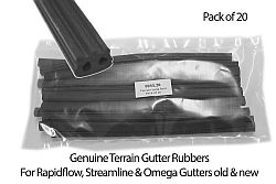 Rapidflow, Omega & Streamline Gutter Seal - PACK OF 20