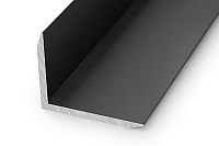 Aluminium Solid Wall Zest External Corner (Black)