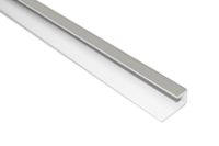 2.4 Mt Square Edging Trim (chrome pvc)